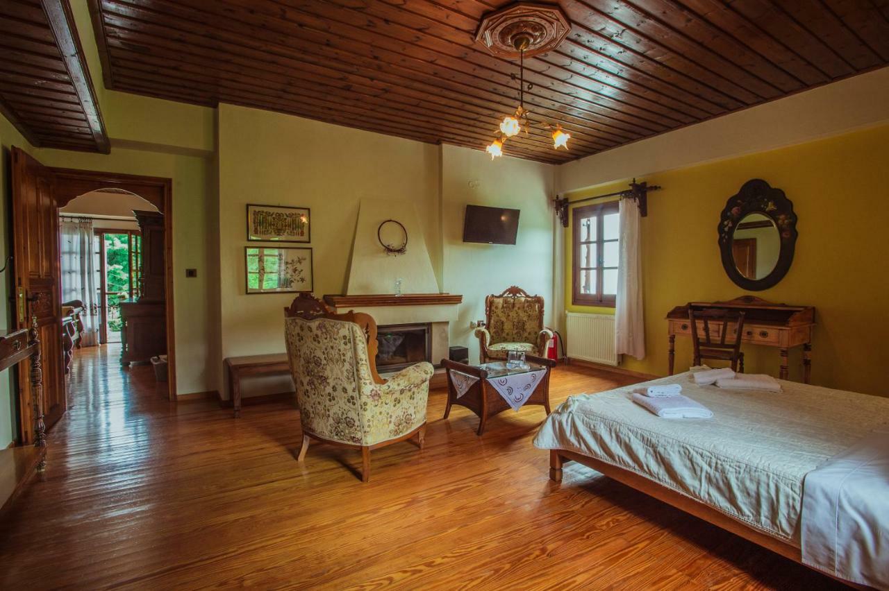 Archontiko Panagoula Hotel Portaria  Luaran gambar
