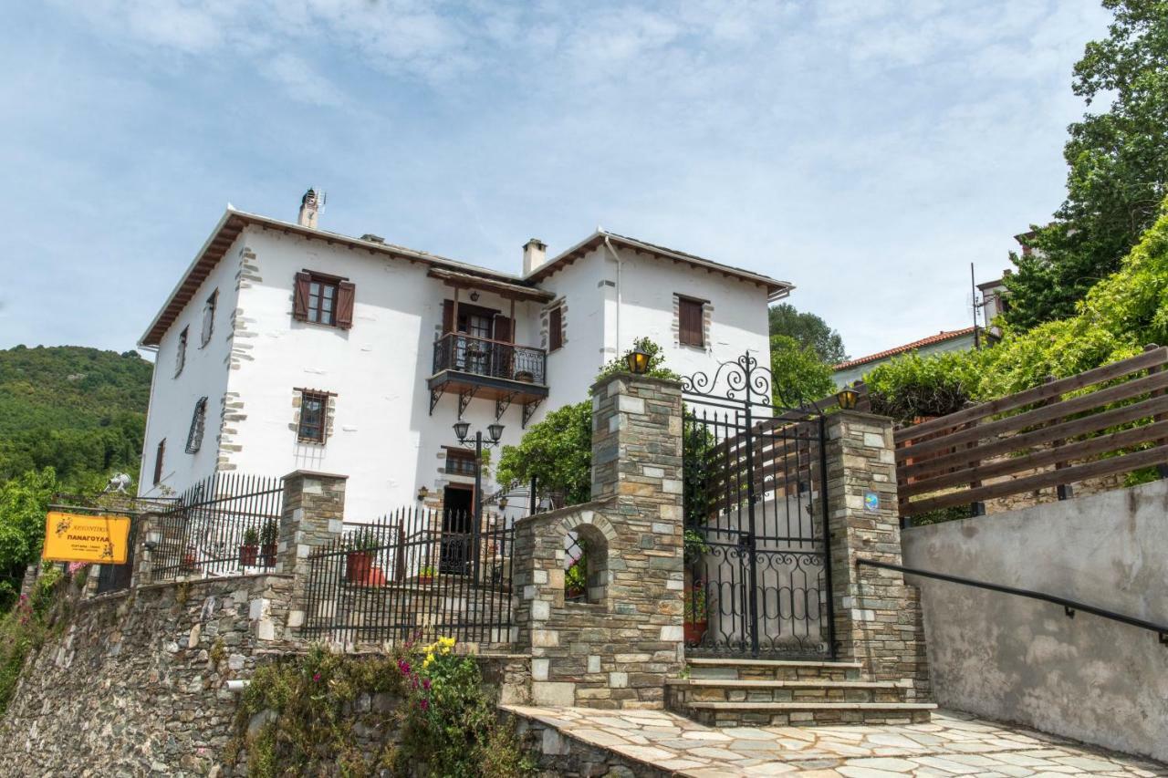 Archontiko Panagoula Hotel Portaria  Luaran gambar